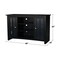 International Concepts 48" Entertainment / TV Stand with 2 Doors, Black TV46-34 - alternate 7